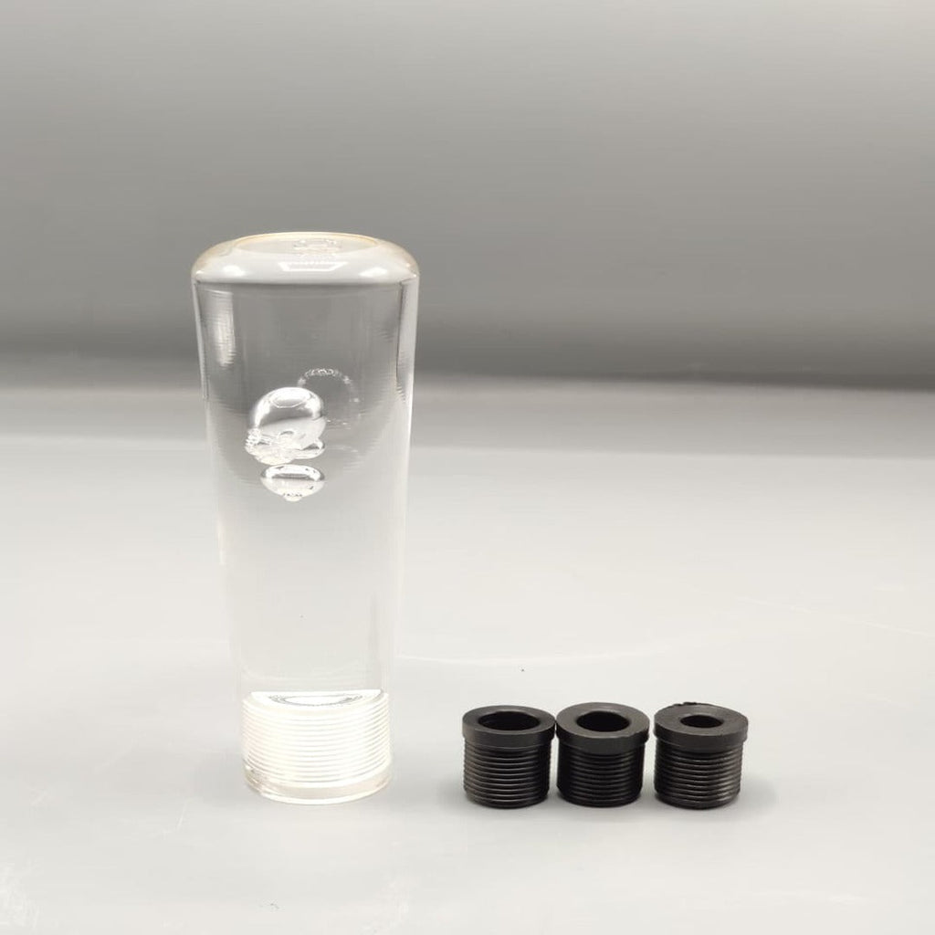 1 Pc Universal Crystal White Shift Gear knob