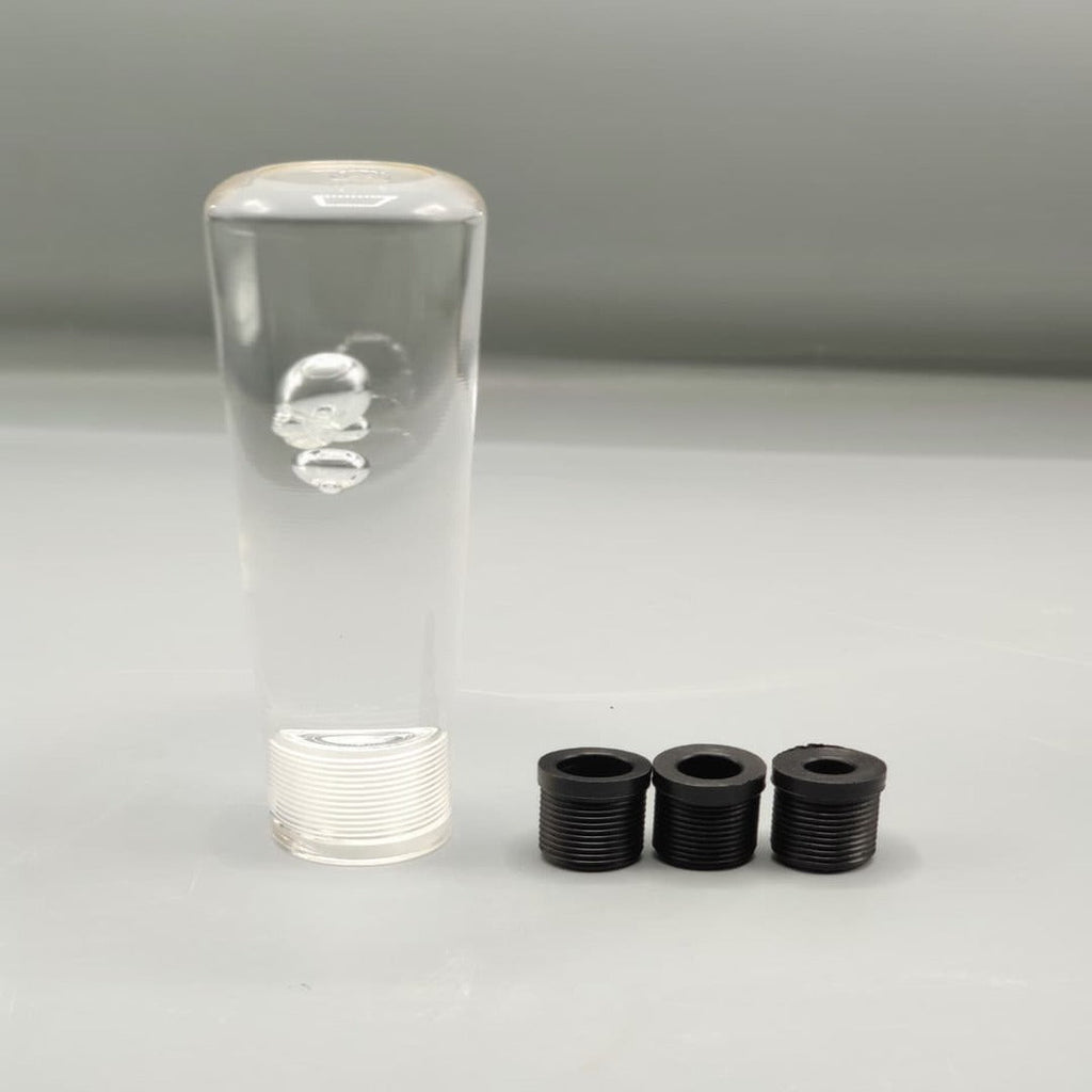 1 Pc Universal Crystal White Shift Gear knob