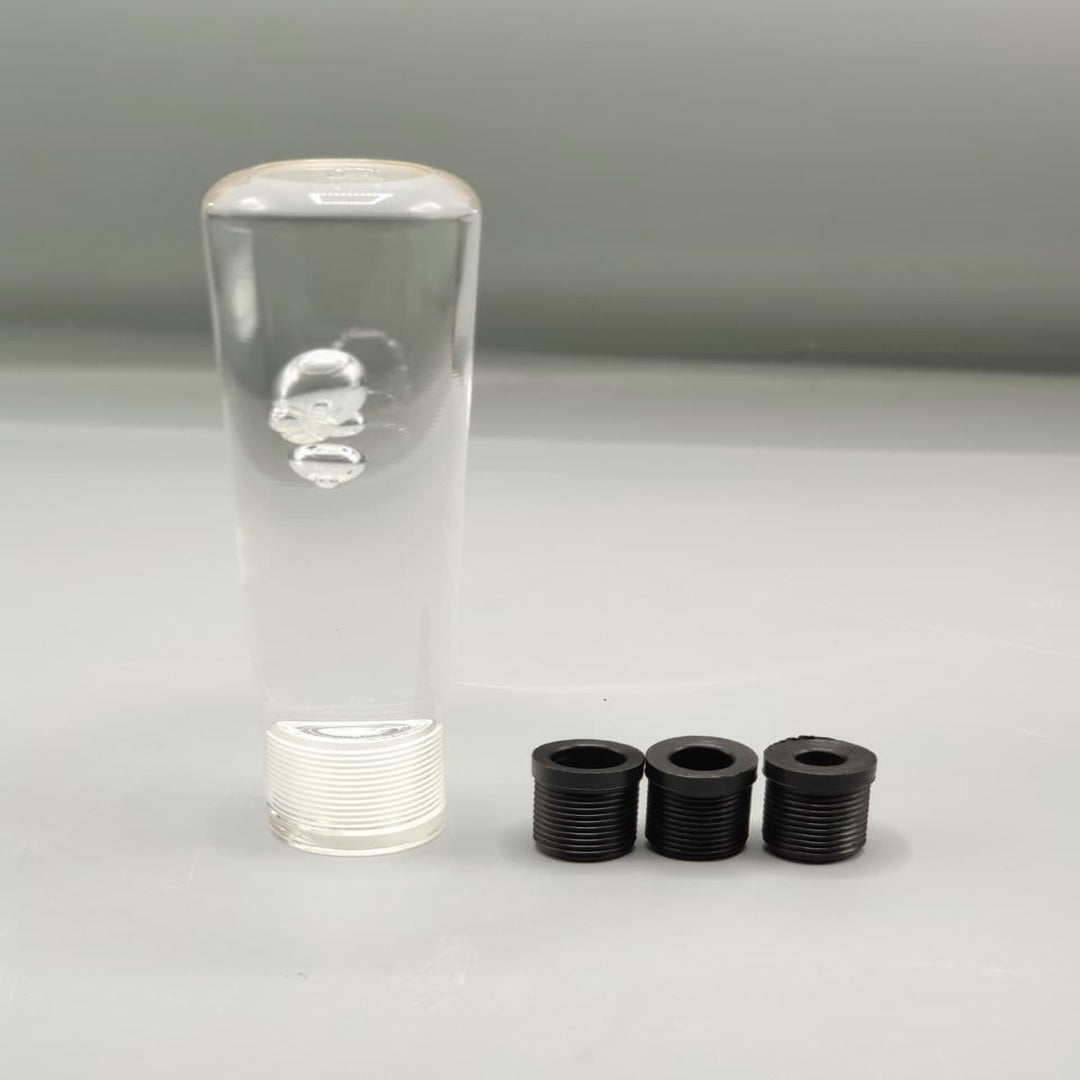 1 Pc Universal Crystal White Shift Gear knob