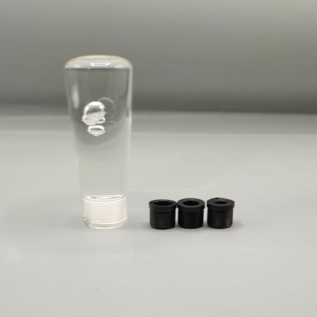 1 Pc Universal Crystal White Shift Gear knob