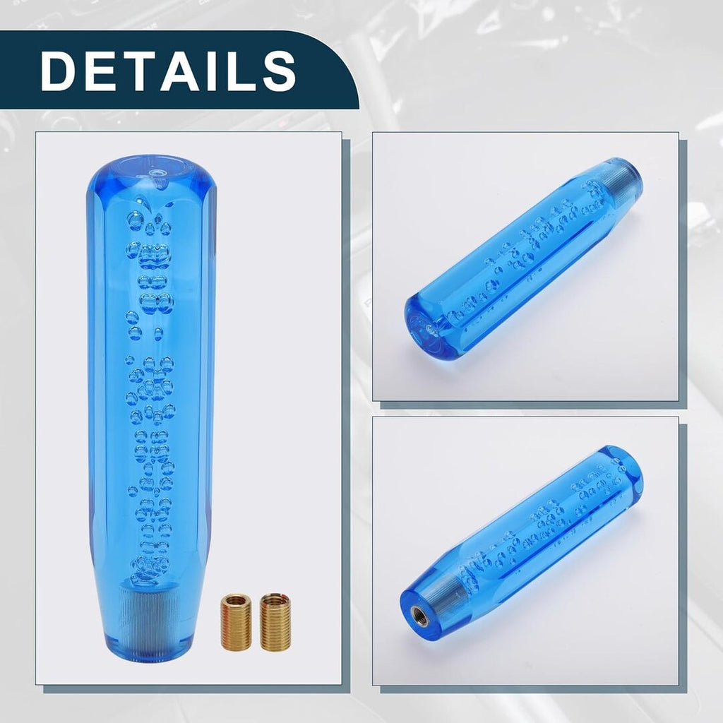 1 Pc Universal Crystal Blue Shift Gear knob