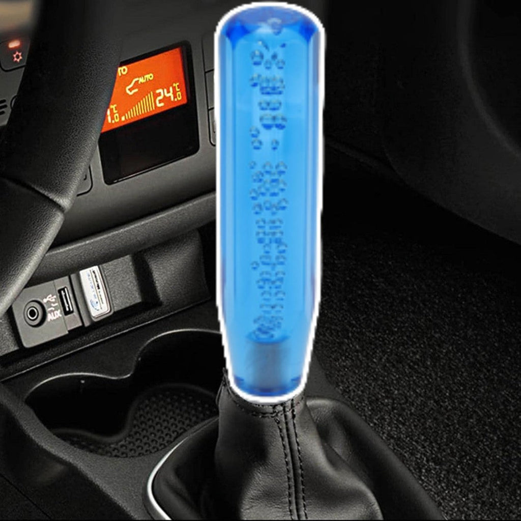 1 Pc Universal Crystal Blue Shift Gear knob