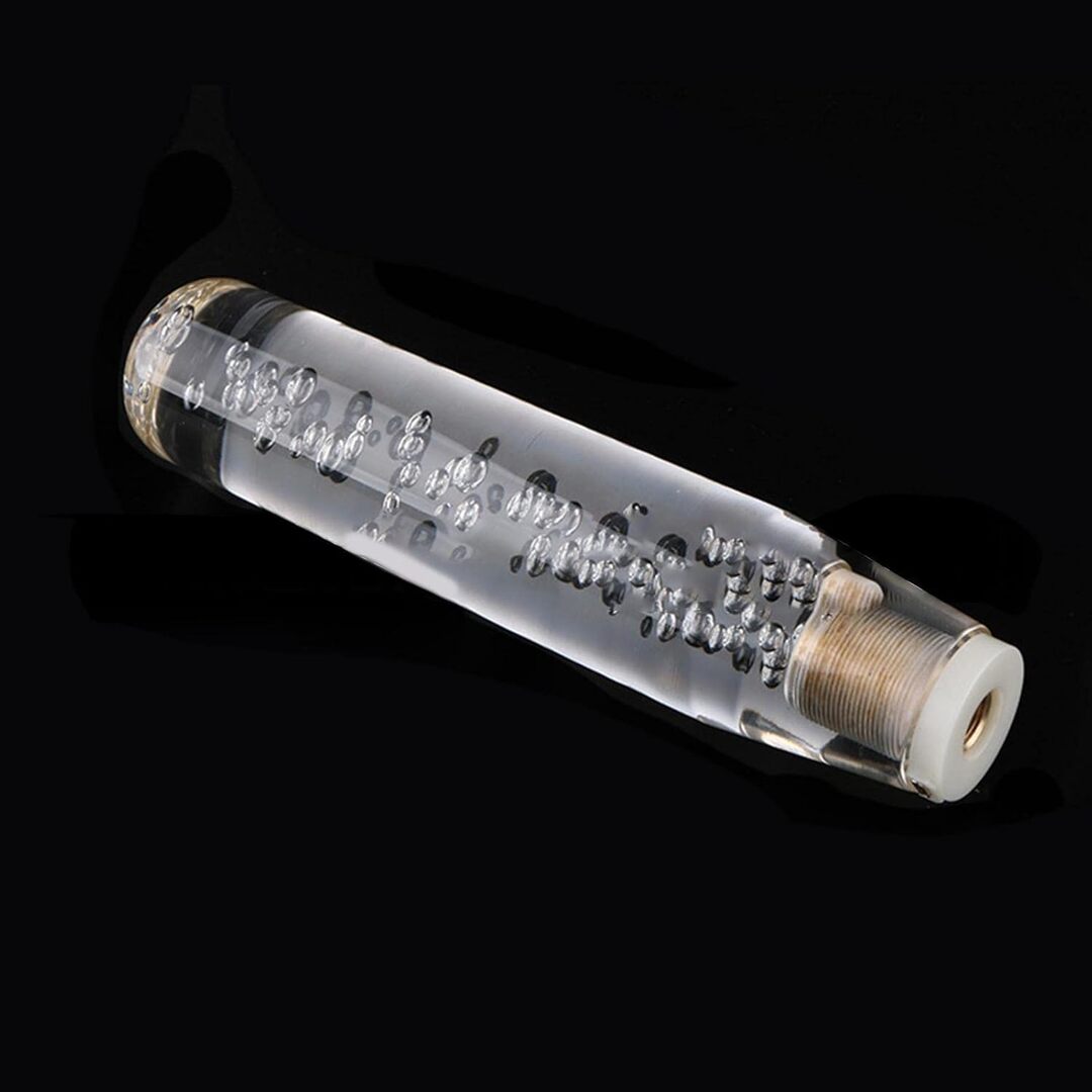 1 Pc Universal Crystal White Shift Gear knob