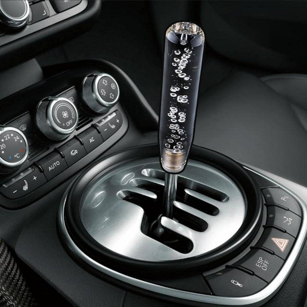 1 Pc Universal Crystal White Shift Gear knob