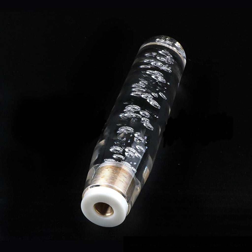 1 Pc Universal Crystal White Shift Gear knob
