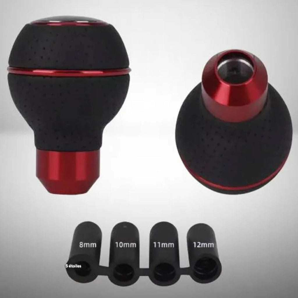 Universal PU Leather 5 Speed Gear Shift Knob